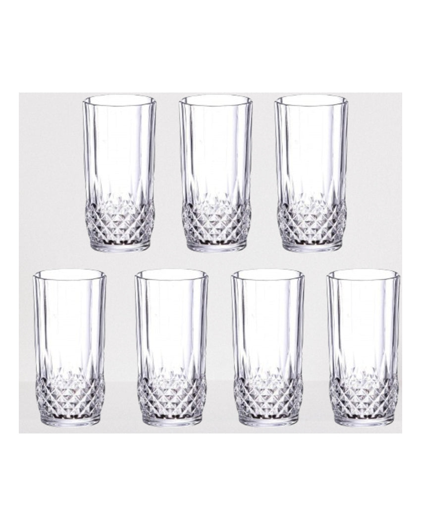 Classic Tumbler Clear Glass Water & Juice Glasses | 200ML | 3 x 5 inches