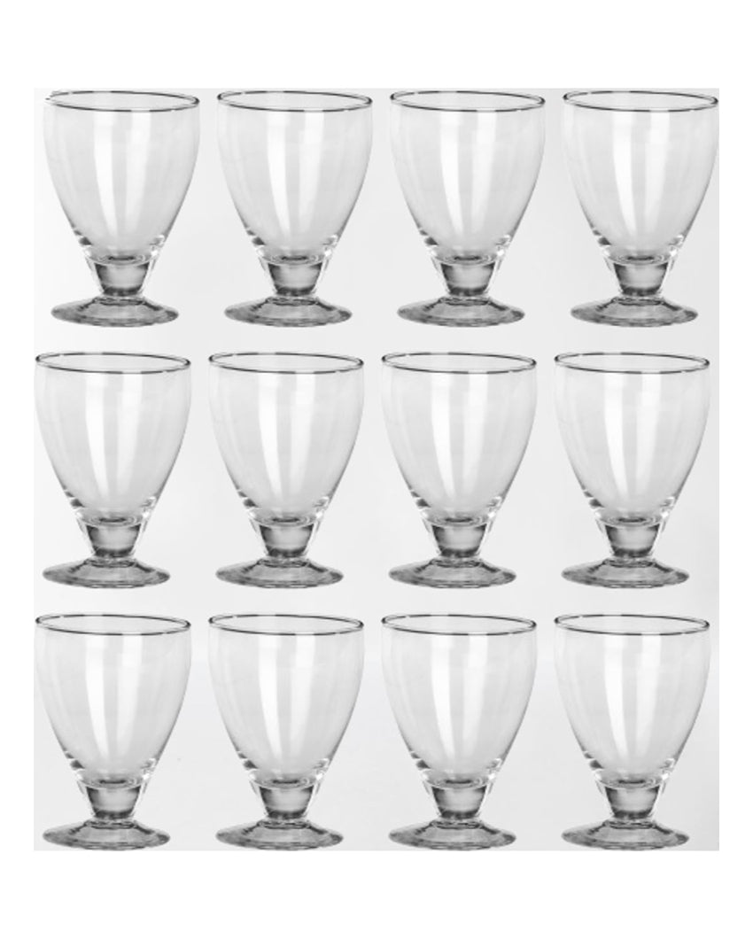 Premium Tableware Crystal Clear Quality Wine Glass | 250ml | 2 x 5 inches