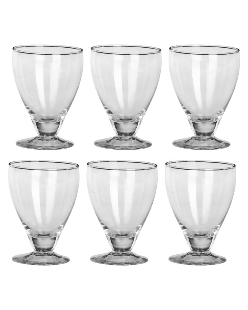 Premium Tableware Crystal Clear Quality Wine Glass | 250ml | 2 x 5 inches