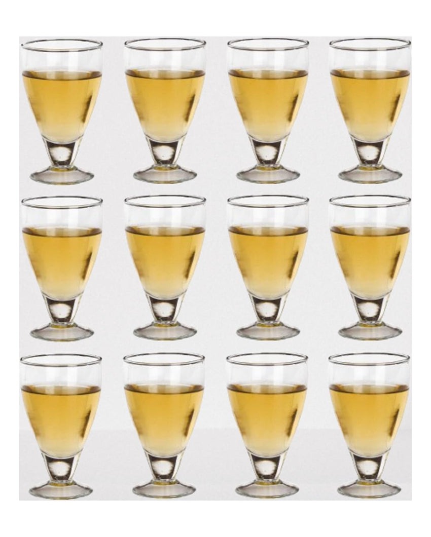 Premium Tableware Crystal Clear Quality Wine Glass | 250ml | 2 x 5 inches
