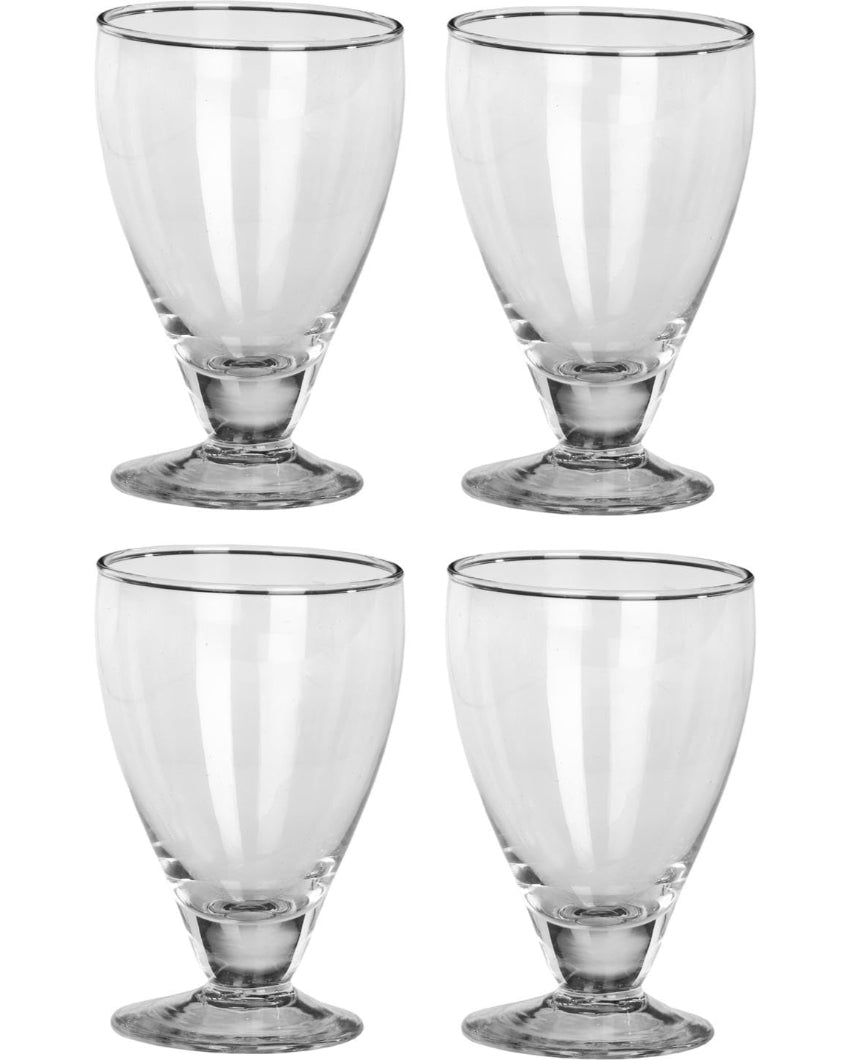 Premium Tableware Crystal Clear Quality Wine Glass | 250ml | 2 x 5 inches