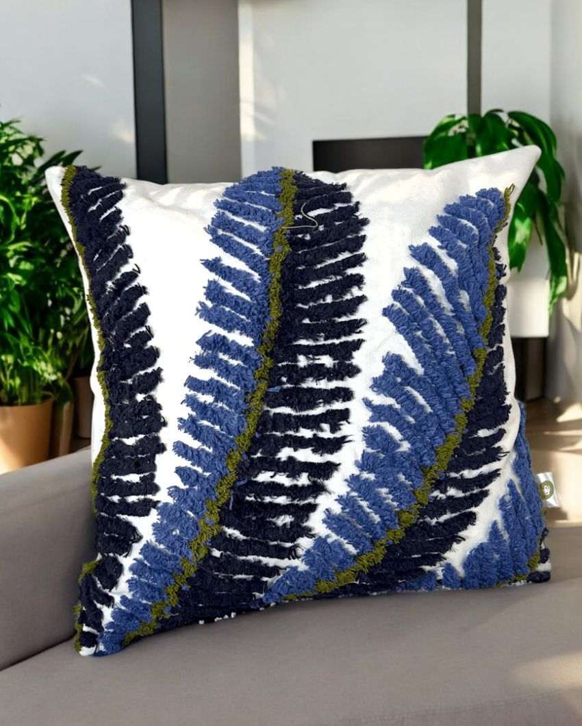 Sophisticated Noir Luxe Tufted Cushion Cover | 18 x 18 inches