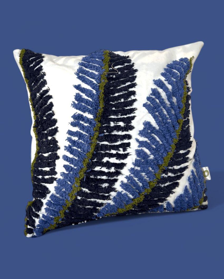 Sophisticated Noir Luxe Tufted Cushion Cover | 18 x 18 inches
