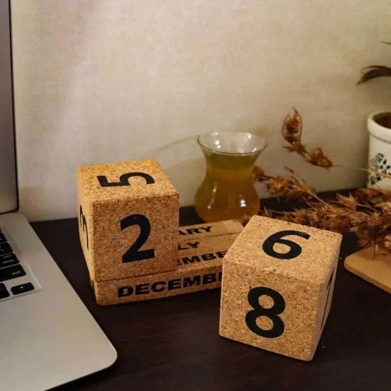 Cute Cork Calendar (Pack of 2)
