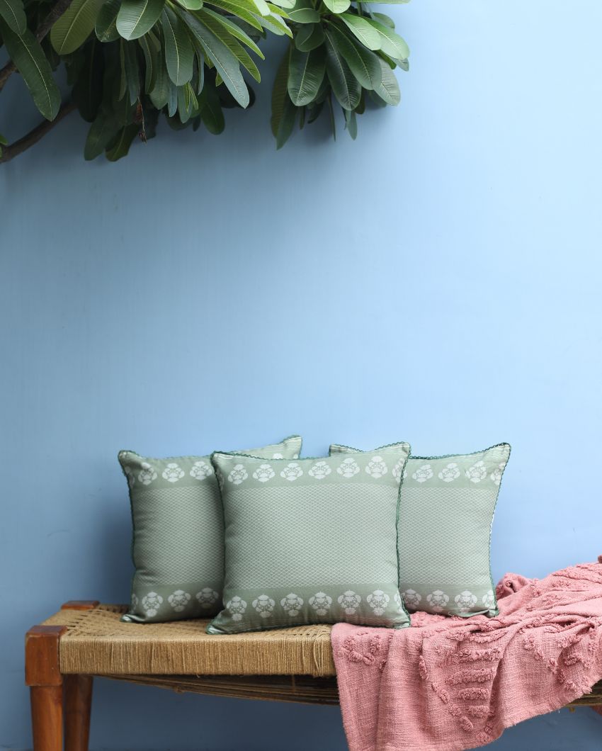 Padma Design Cotton Cushion Covers | 16 x 16 inches