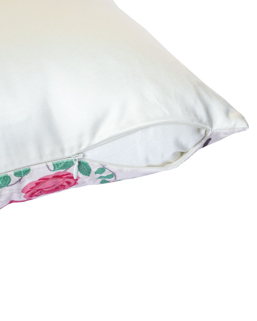 Paatal Printed Velvet Cushions | 16 x 16 inches