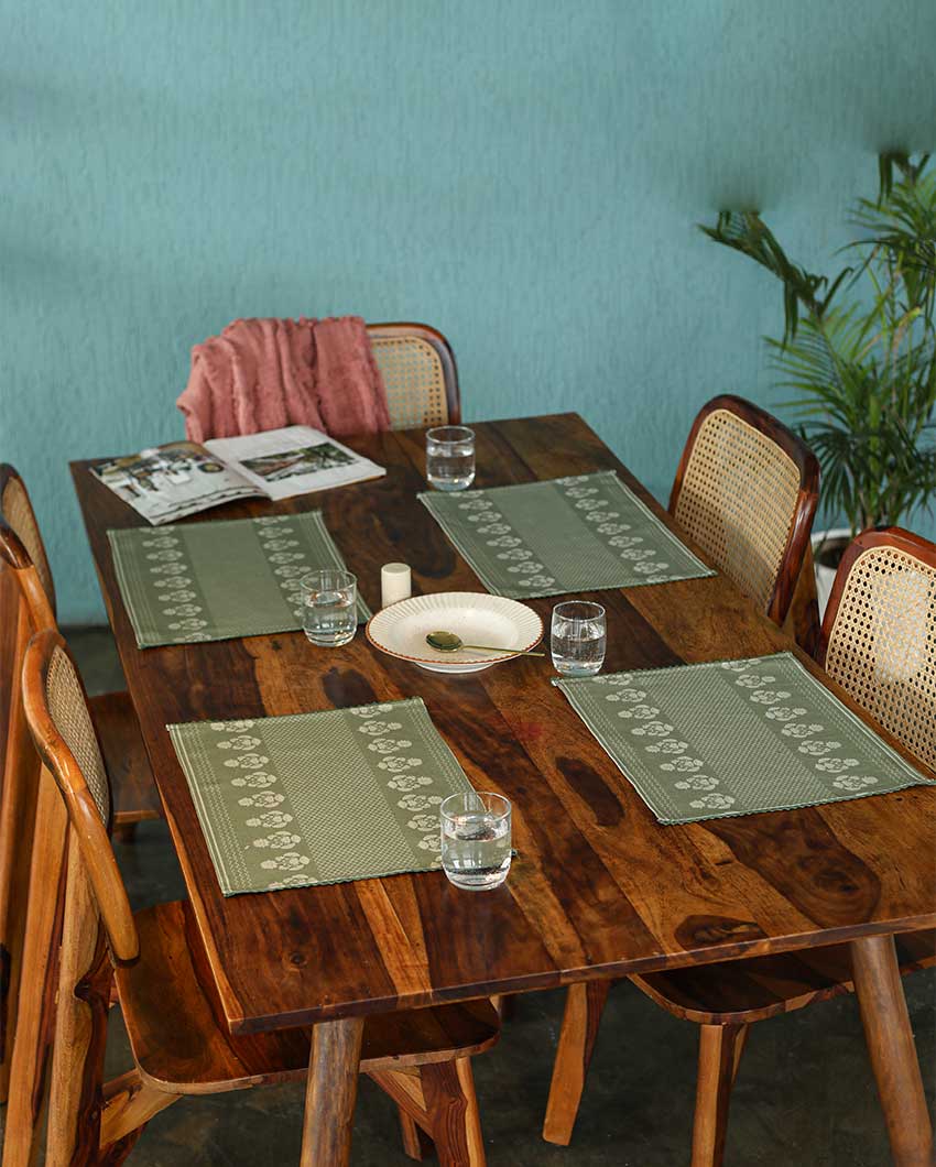 Padma Printed Cotton Placemats | 13 x 19 inches