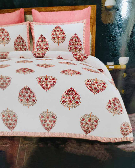 Patri Floral Cotton Bedding Set | King Size
