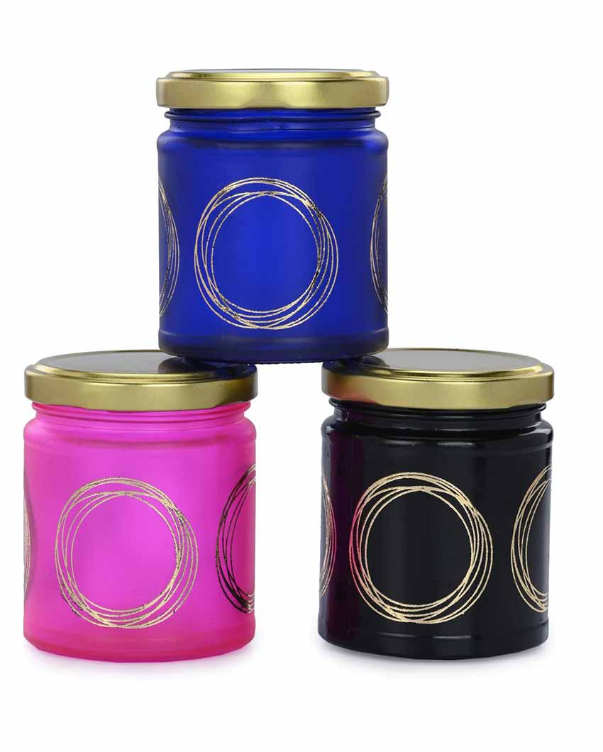 Compact Clear Glass Storage Jar with Secure Lid | Set Of 12 | 3 x 3 inches | 100ml
