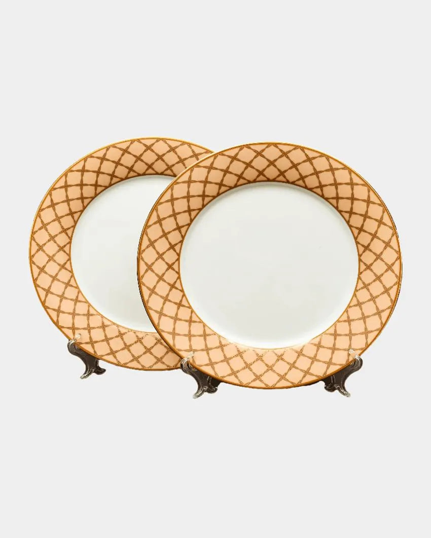 Angel Rope Porcelain Dinner Set | Set of 33