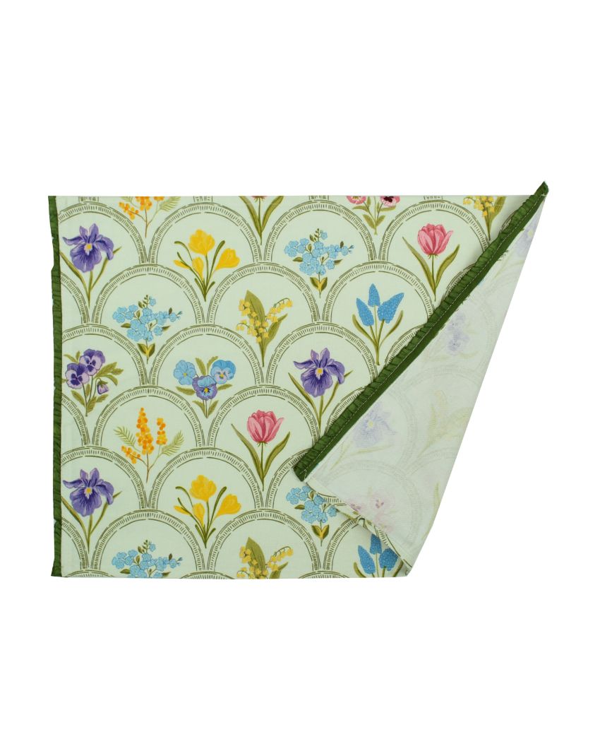 Beautiful Phool Cotton Printed Placemats | 13 x 19 inches