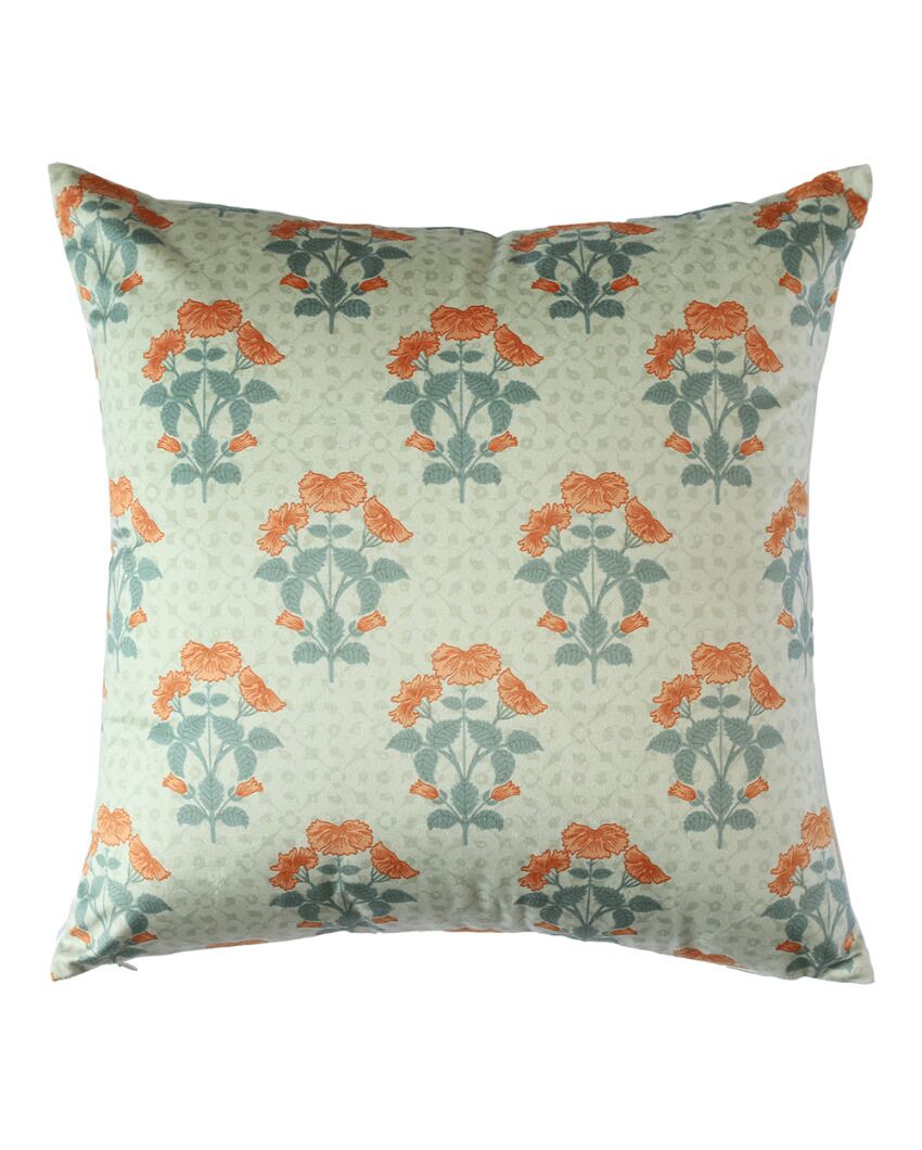 Priyadarsha Printed Velvet Cushion Covers | 16 x 16 inches