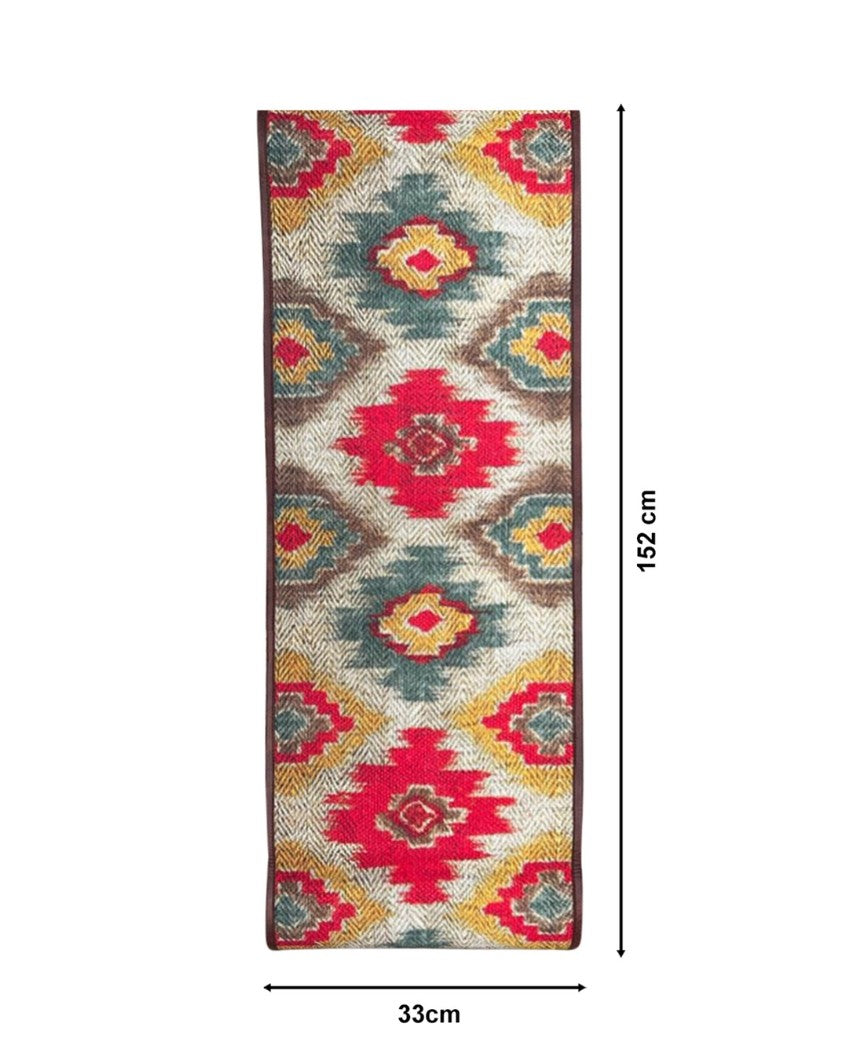 Stylish Accent Canvas Table Runner | 60 x 13 inches