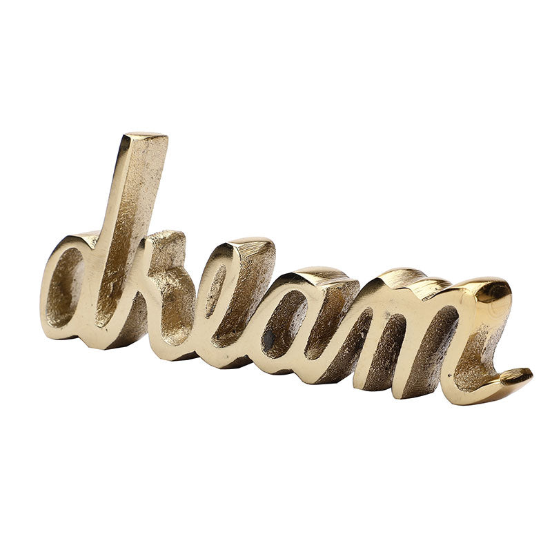 Isla Tabletop FreeStanding | Sign-Dream | Multiple Colors Gold