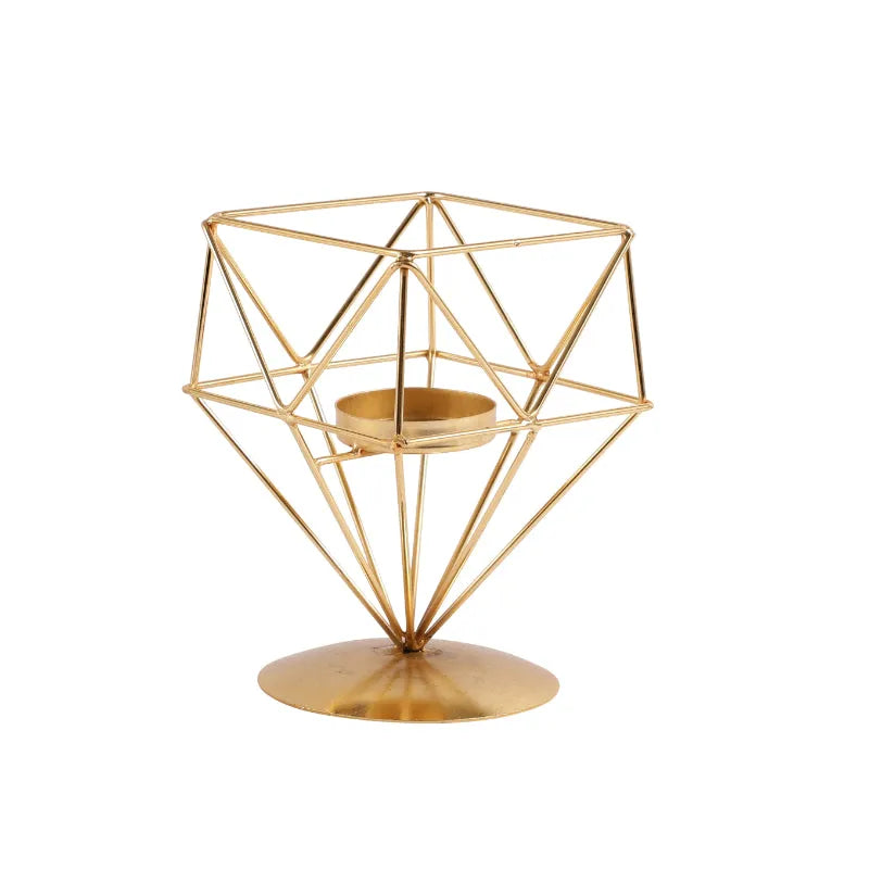 Diamond Design Tealight Candle Holder Default Title