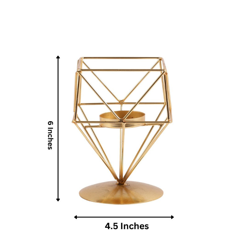 Diamond Design Tealight Candle Holder Default Title