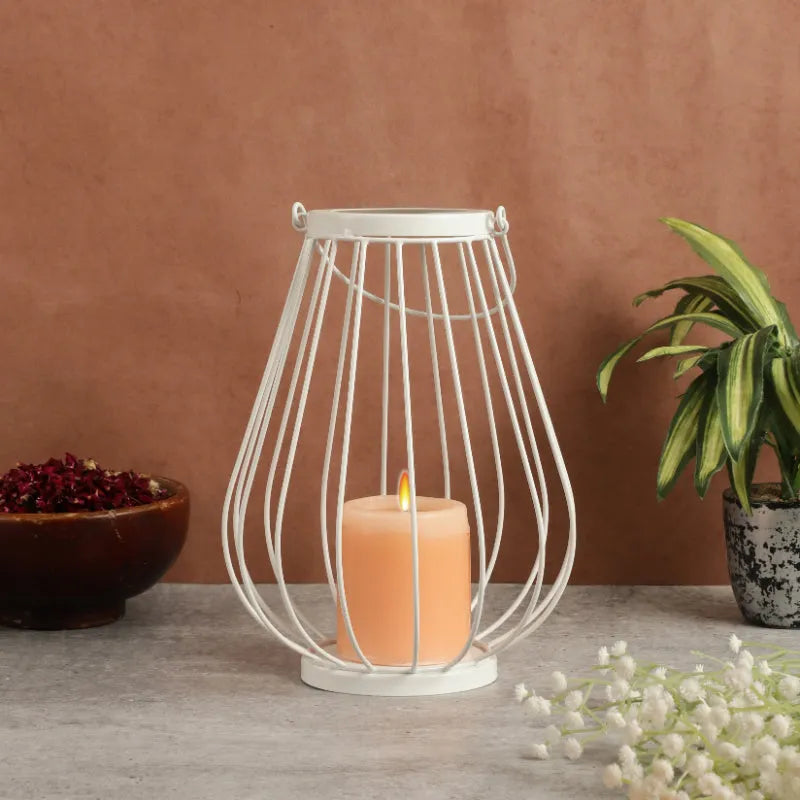 Modern Decorative Hurricane Lantern Candle Holder Default Title