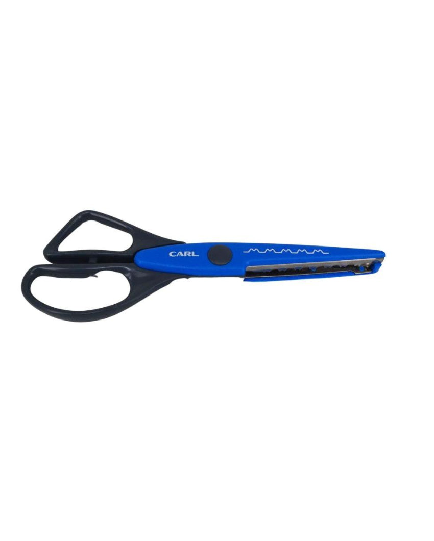 Decorative Comfort Grip Edge Scissors | Pack of 6