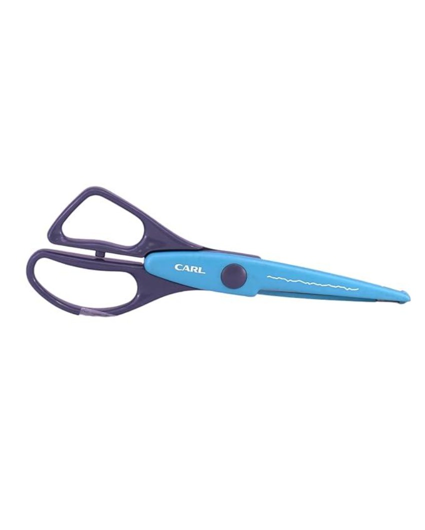 Decorative Comfort Grip Edge Scissors | Pack of 6