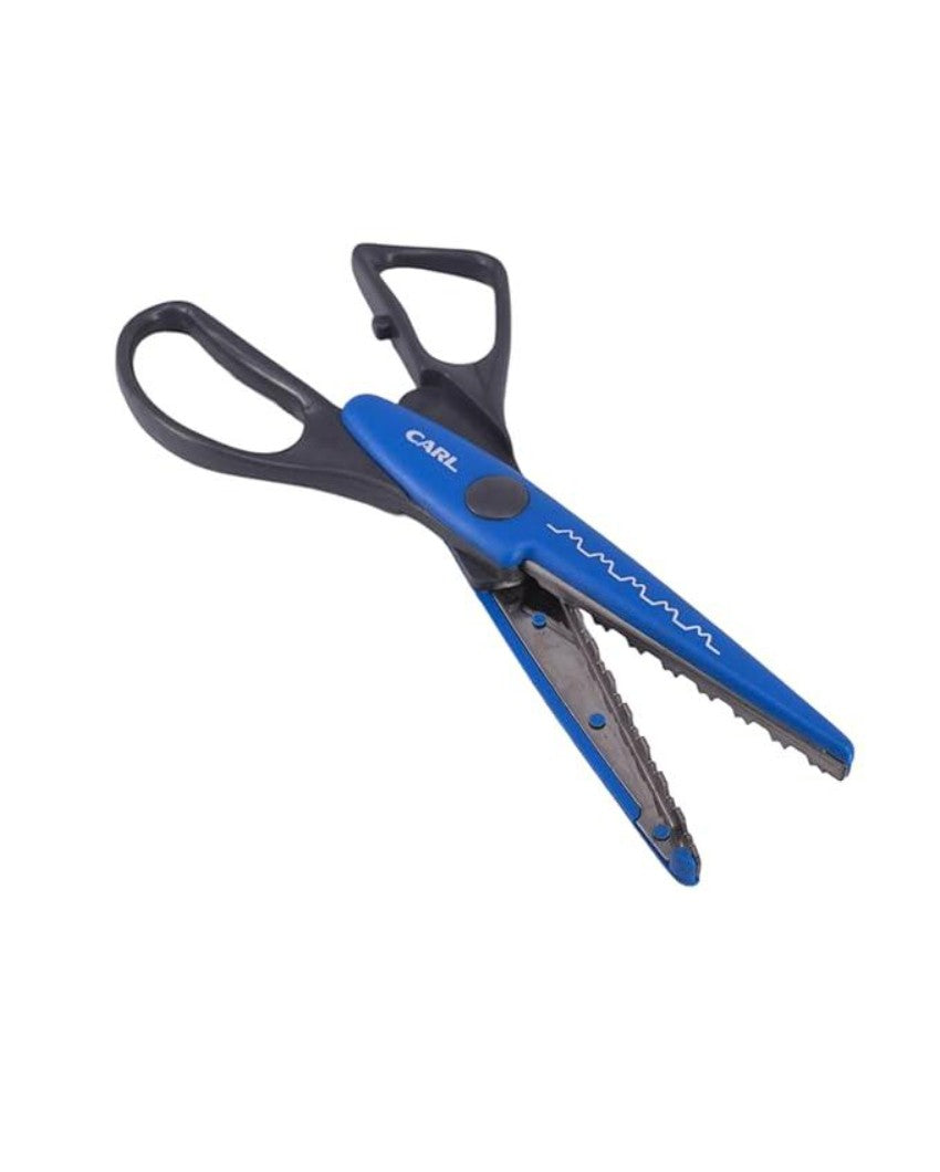 Decorative Comfort Grip Edge Scissors | Pack of 6