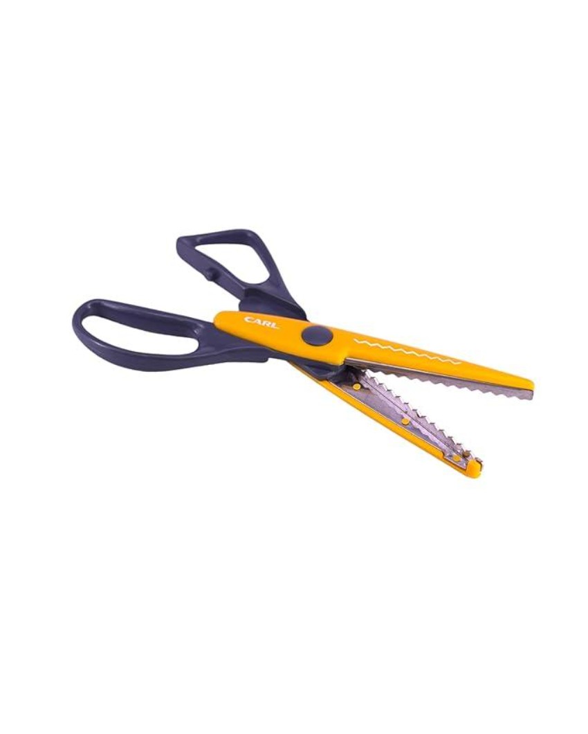 Decorative Comfort Grip Edge Scissors | Pack of 6