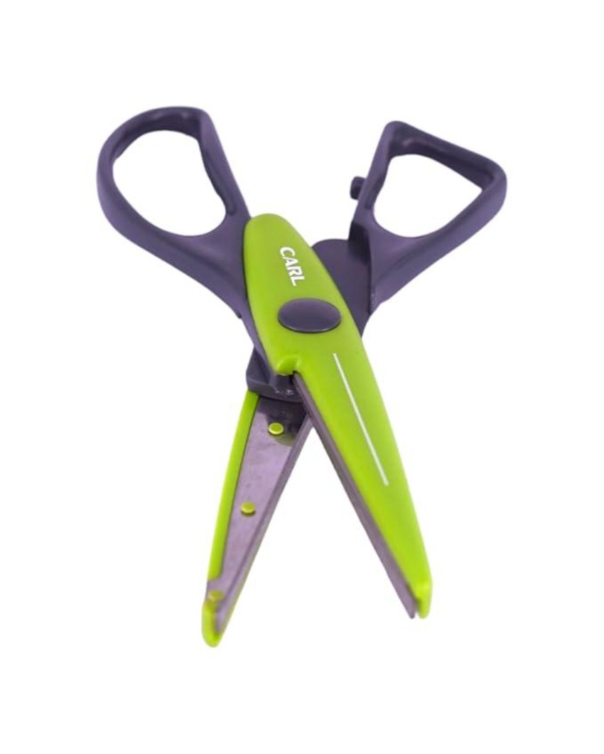 Decorative Comfort Grip Edge Scissors | Pack of 6