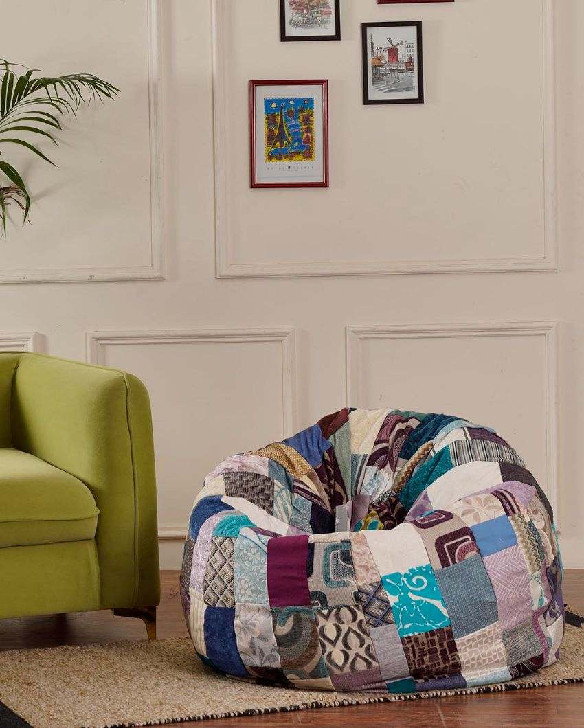 Dreamy Printed Sunset Beanbag | 47 x 38 inches