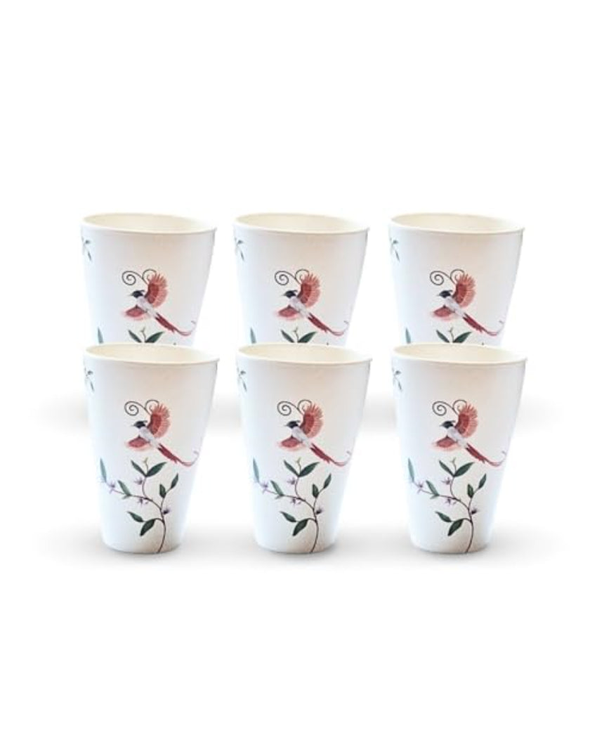 Paradise Design Non Toxic Eco Friendly Bamboo Tumblers | 400ml | 4 x 5 inches