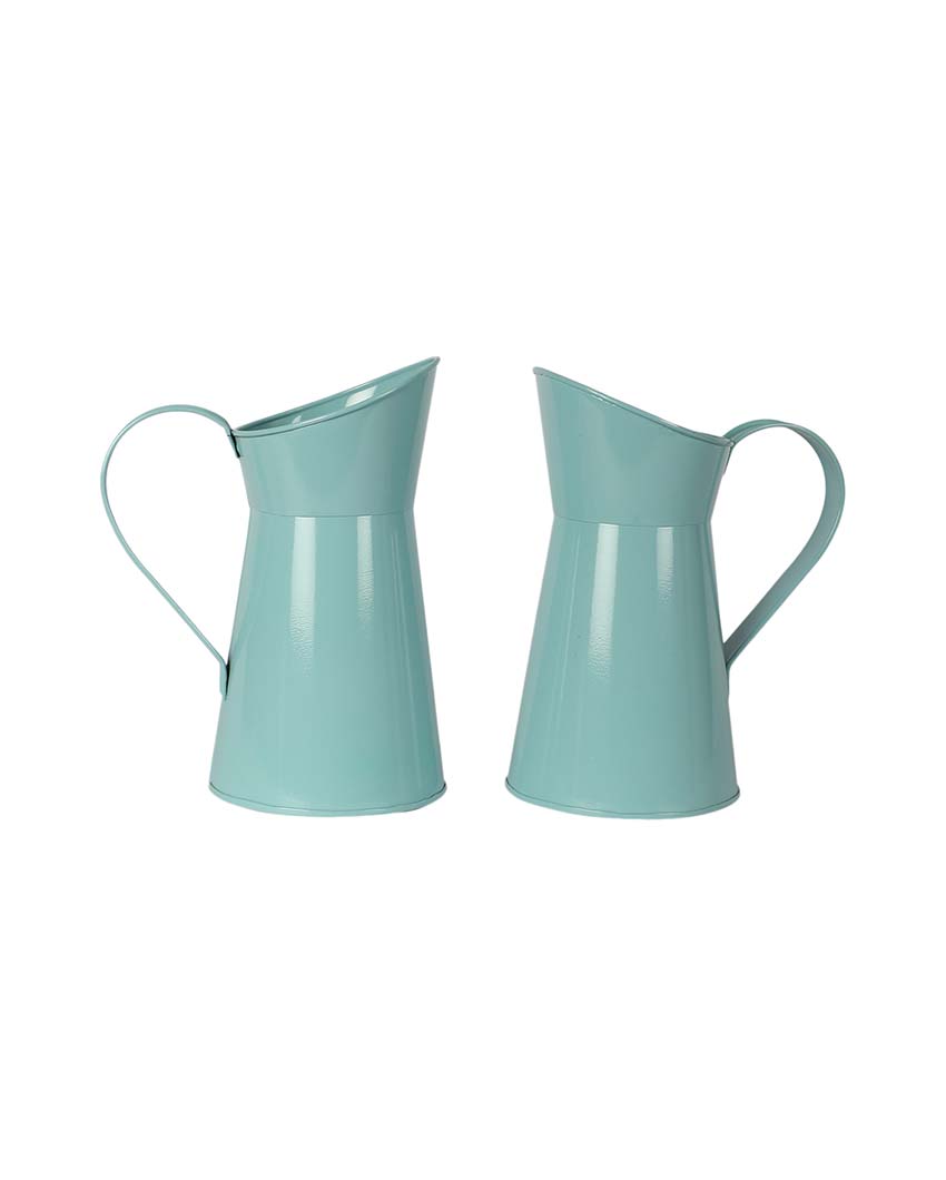 Chic Jug Pot Planters | Set Of 2 | 4 x 4 x 12 inches