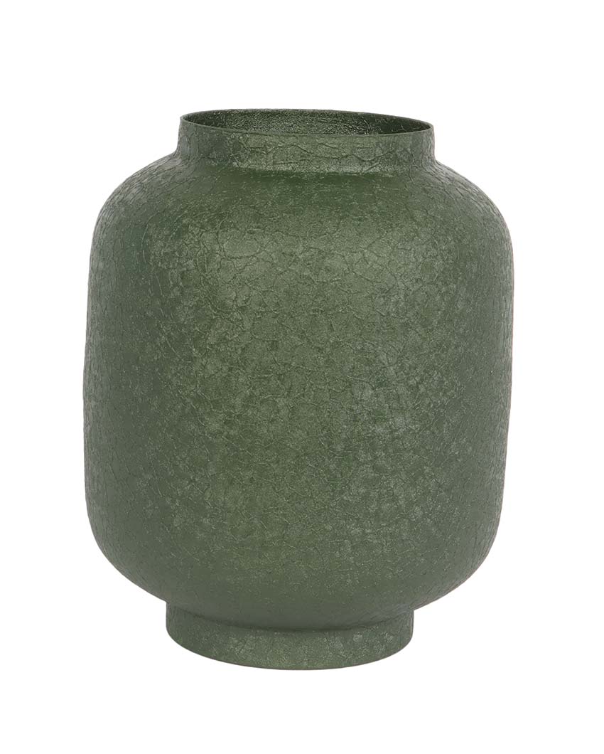 Stylish Textured Flower Pots | Set Of 2 | 5 x 8 inches
