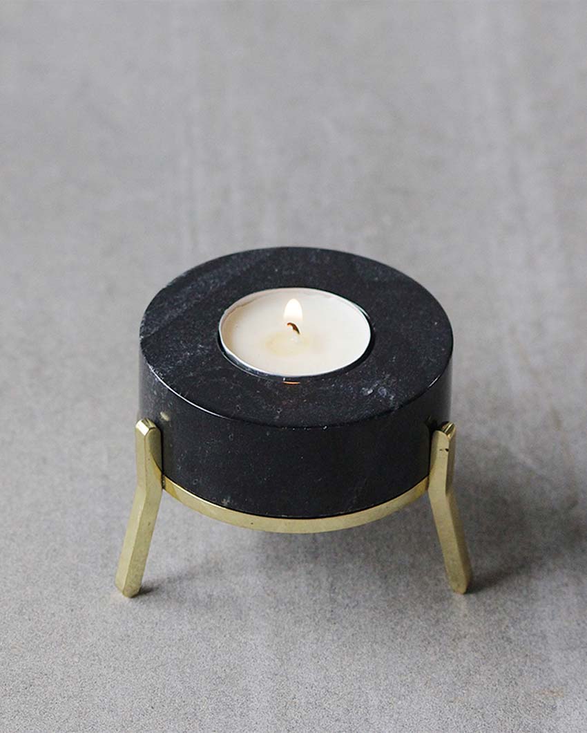 Handcrafted Tea Light Holder With Stand | 2 x 2 inches