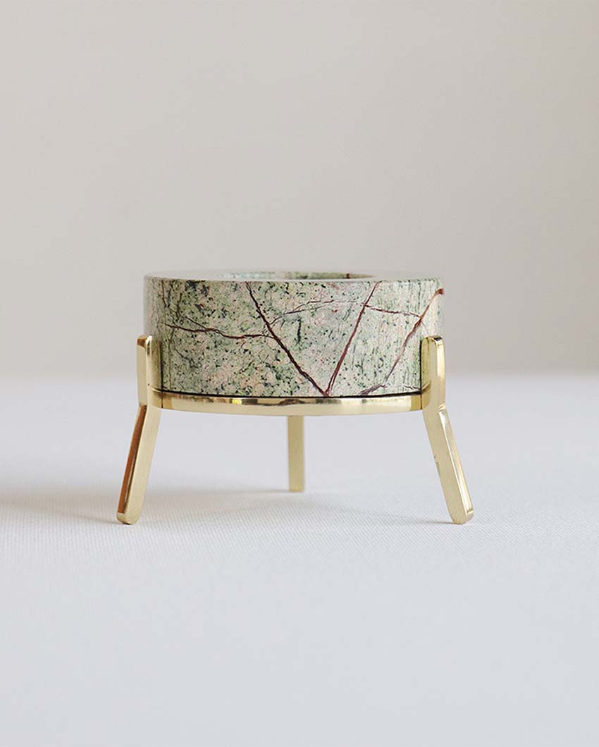 Handcrafted Tea Light Holder With Stand | 2 x 2 inches