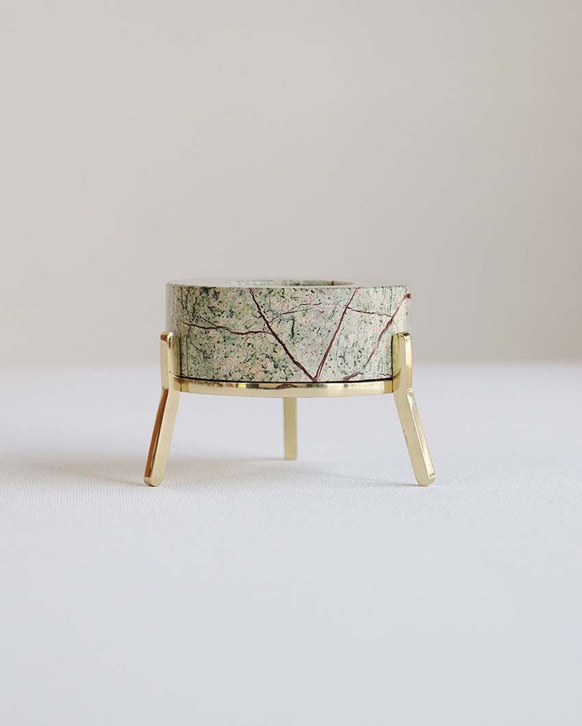 Handcrafted Tea Light Holder With Stand | 2 x 2 inches