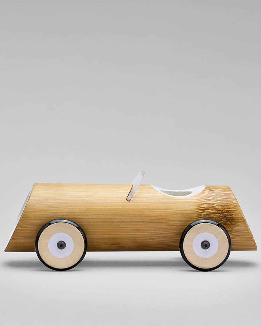 Eco Bamboo Sportster Racer Toboo | 8 x 3 x 3 inches
