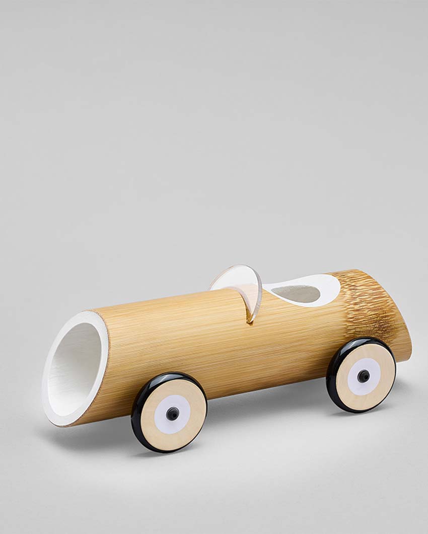 Eco Bamboo Sportster Racer Toboo | 8 x 3 x 3 inches