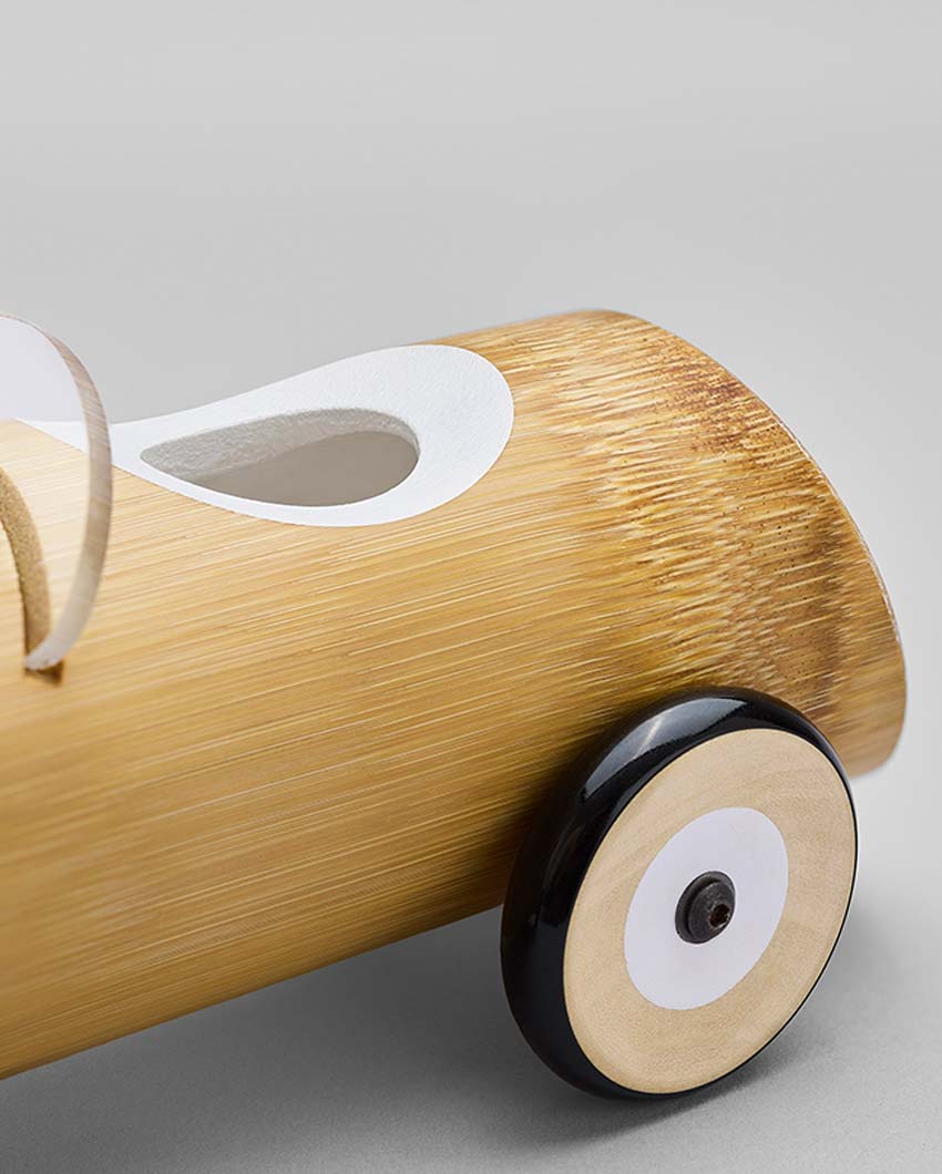 Eco Bamboo Sportster Racer Toboo | 8 x 3 x 3 inches