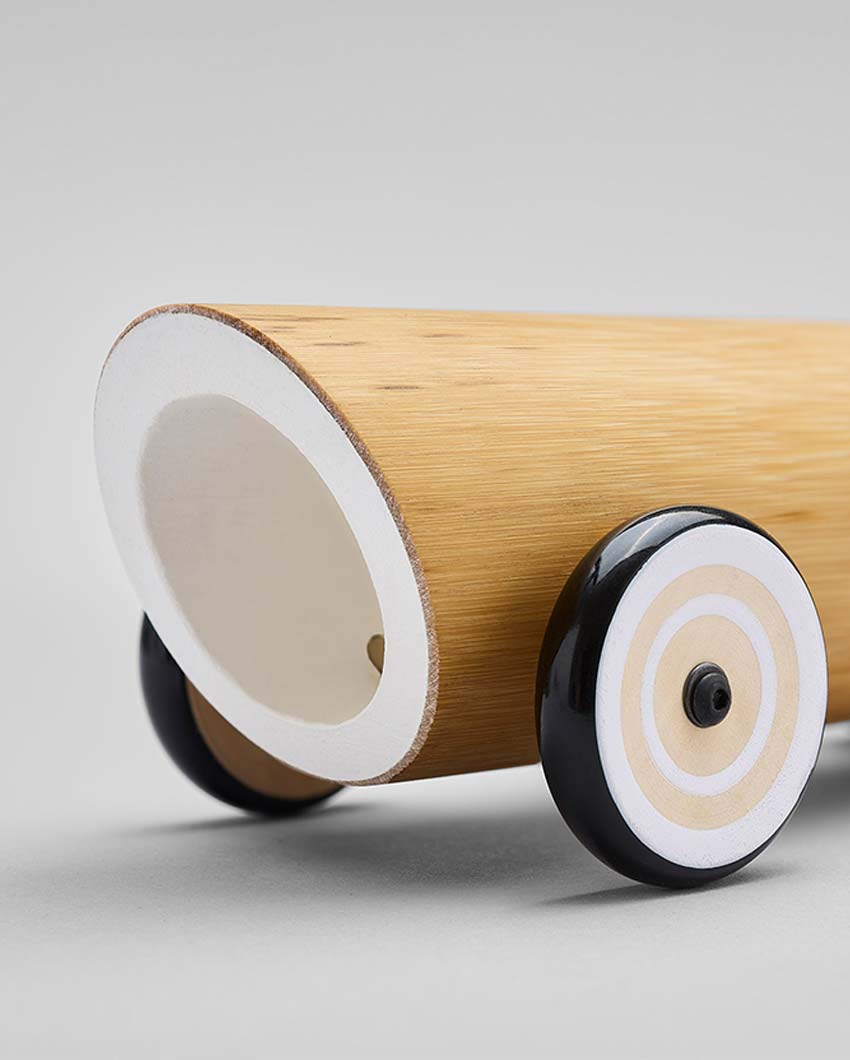Eco Bamboo Vintage Racer Toboo | 8 x 3 x 2 inches