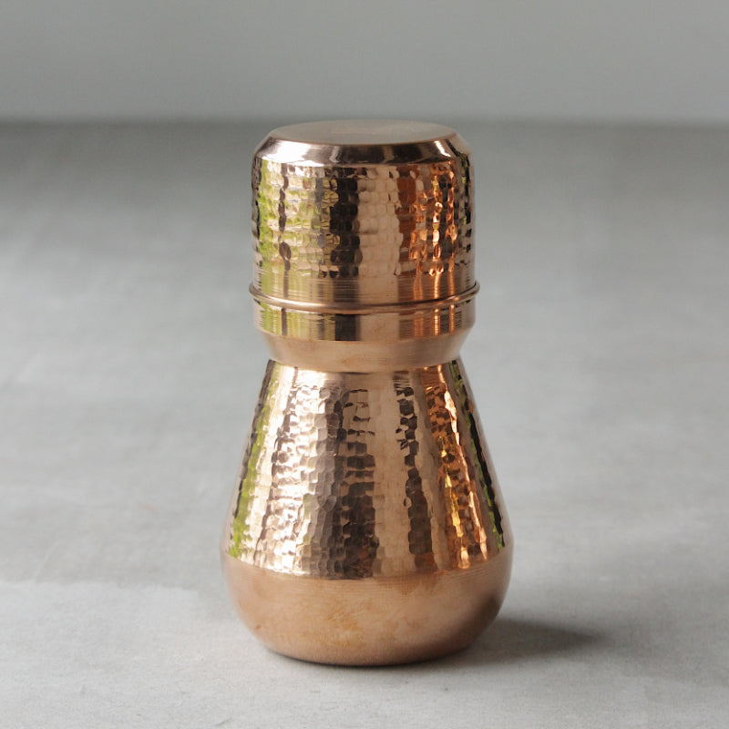 Mini Water Carafe with Copper Glass Default Title