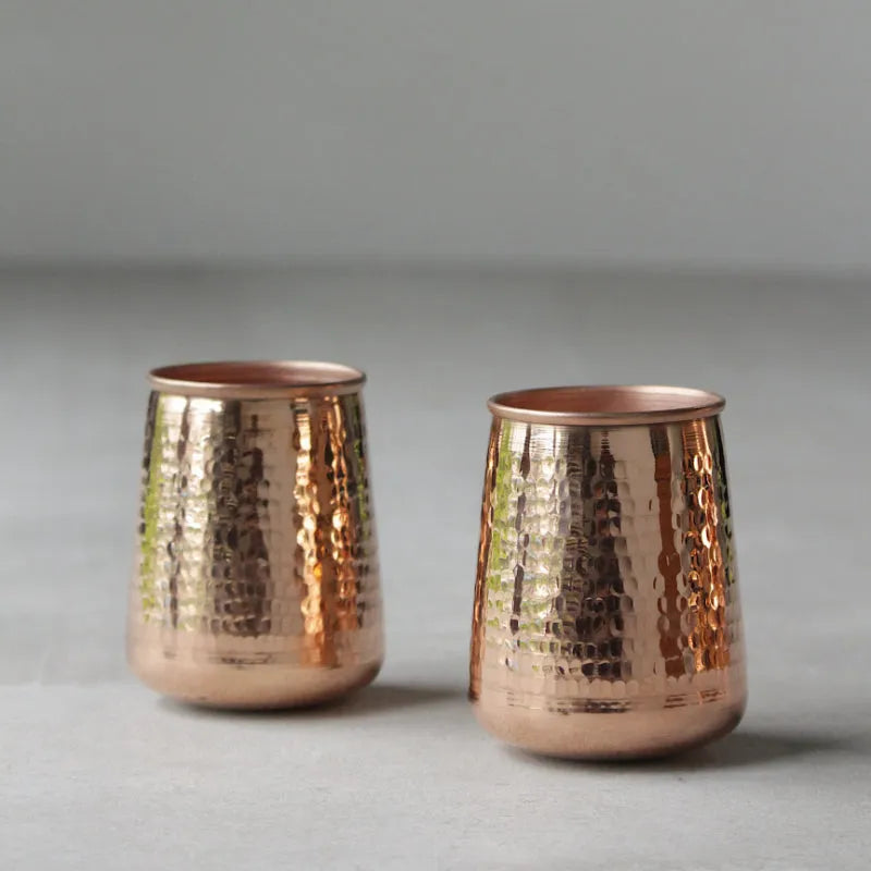 Copper Water Glasses | Set of 2 Default Title