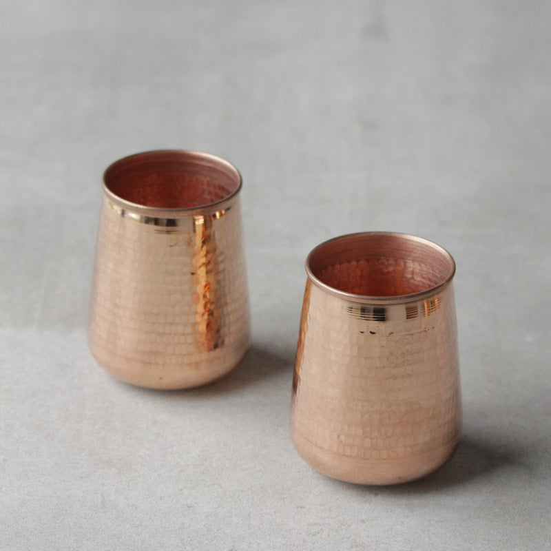 Copper Water Glasses | Set of 2 Default Title