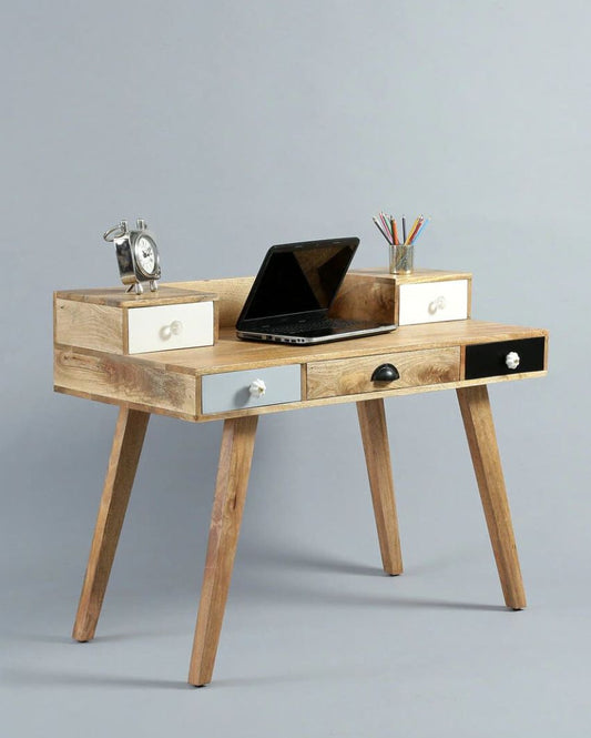 Multi Rino Mango Wood Desk