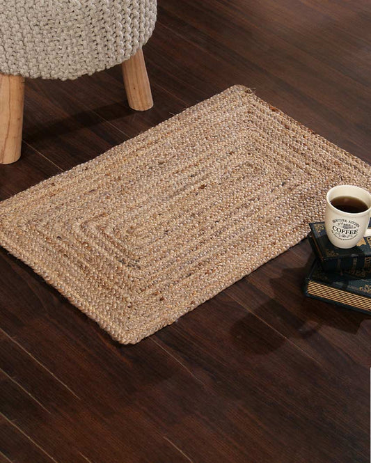Rectangle Jute Rug | 32 x 20 inches