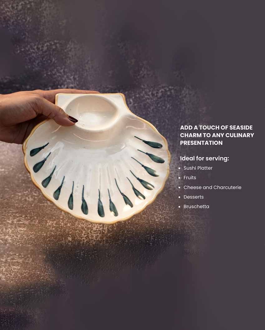 Seashell Serving Platter
