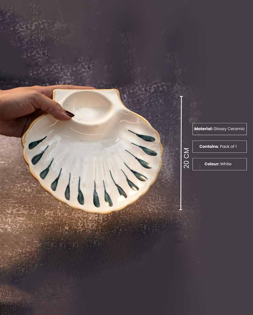 Seashell Serving Platter