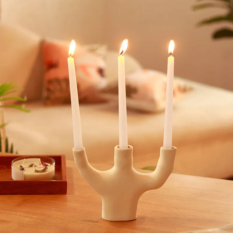 3 Hand Multipurpose Candle Holder | Vase Default Title