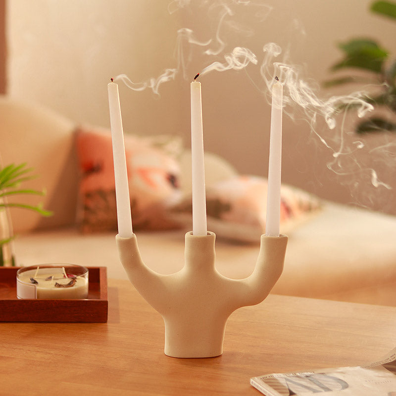 3 Hand Multipurpose Candle Holder | Vase Default Title