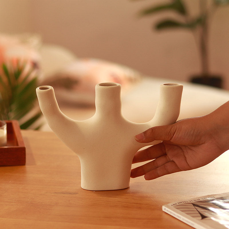 3 Hand Multipurpose Candle Holder | Vase Default Title