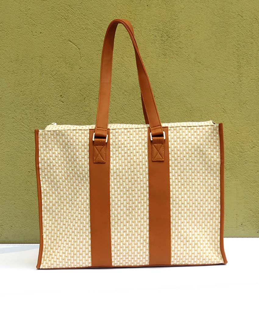 Stylish Office To Gym Tote Bag | 17 X 5 X 12 inches