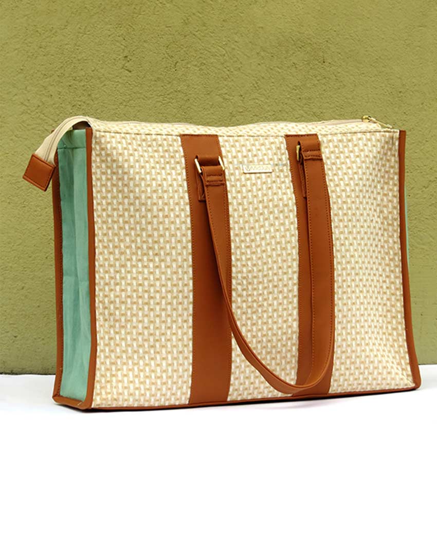 Stylish Office To Gym Tote Bag | 17 X 5 X 12 inches