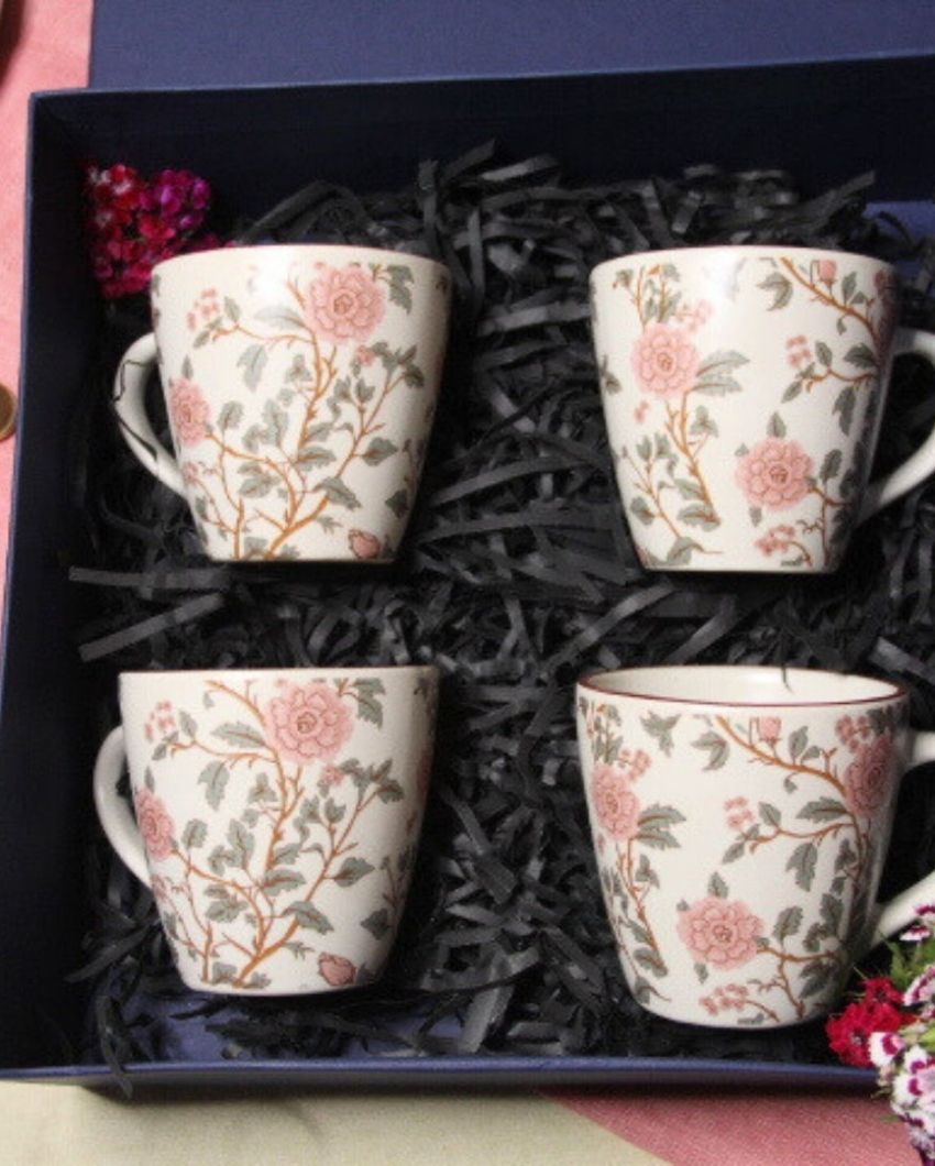 Beautiful Floral Theme Gift Box | Set of 4 | 12 x 12 x 4 inches
